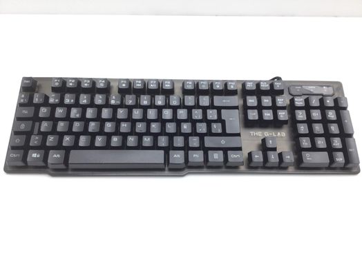 teclado alfanumerico the g-lab keyz-neon/sp