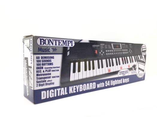 teclado electronico bontempi 16-5435