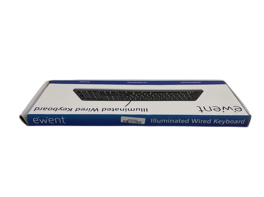teclado ewent illuminated wired keyboard
