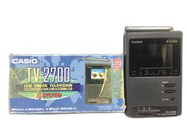 televisor lcd portatil 6” casio tv-2700