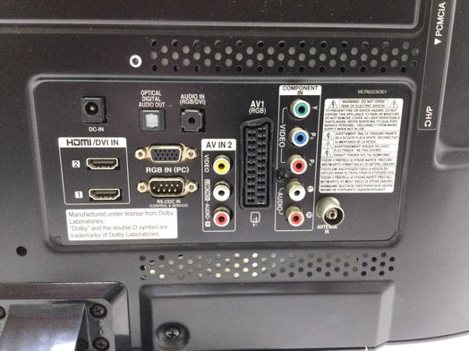 televisor led 22” lg 22le3320