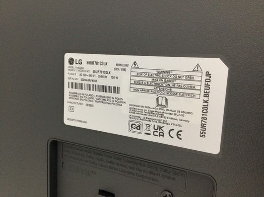 televisor led 55” lg 55ur781c0lk smart tv