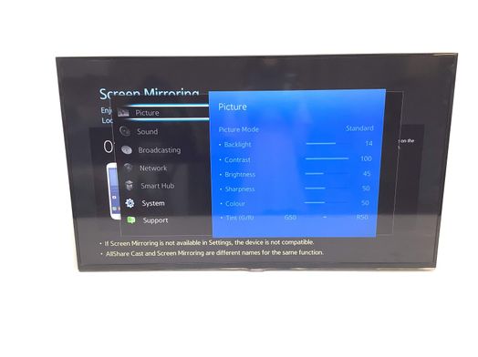 televisor led 43” samsung 43bu8000 smart tv