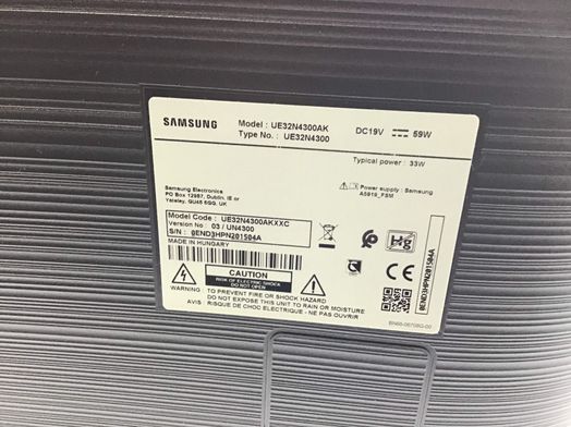 televisor led 32” samsung ue32n4300ak smart tv