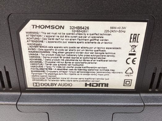televisor led 32&rdquo; thomson 32hb5426 smart tv