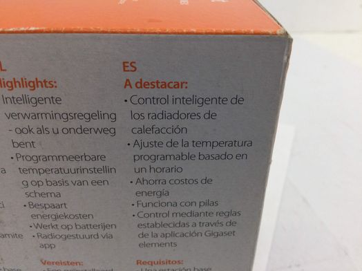 termostatos inteligente gigaset one x