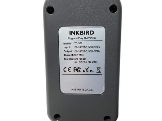 termostatos inteligente ink bird itc-308