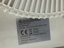 termoventilador black & decker bxfsh2000e