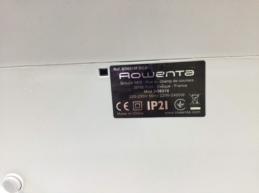 termoventilador rowenta instant comfort aqua