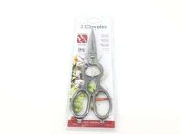 tijera 3 claveles
