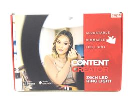 tira led inteligente content creator aro de luz led 26cm