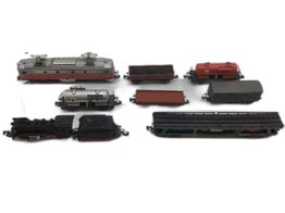 trenes miniatura otras escalas ibertren kit 2 locomotoras + 6 vagones