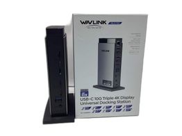 usb hub wavlink triple display universal docking station