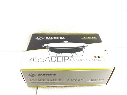 utens&iacute;lio de cozinha bandeira benedita assadeira oval