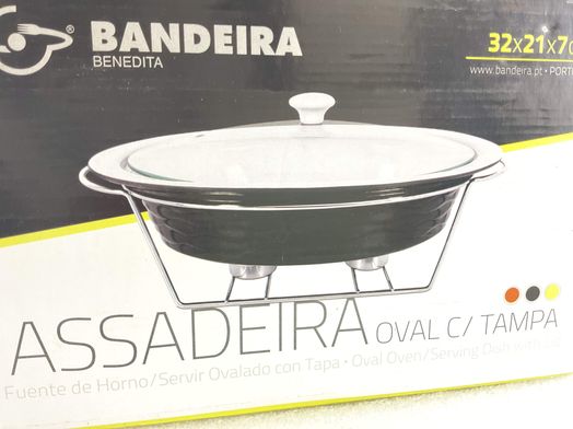 utens&iacute;lio de cozinha bandeira benedita assadeira oval