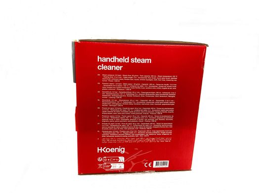 vaporeta h koenig handheld steam cleaner 1200w