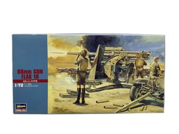 vehiculo militar hasegawa escala 1/72 88mm gun falk 18