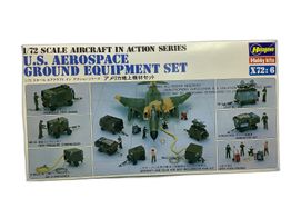 vehiculo militar hasegawa escala 1/72 u.s. aerospace ground equipment set