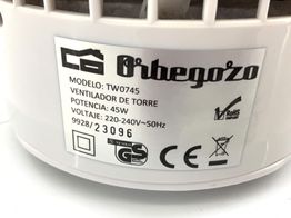 ventilador orbegozo tw0745