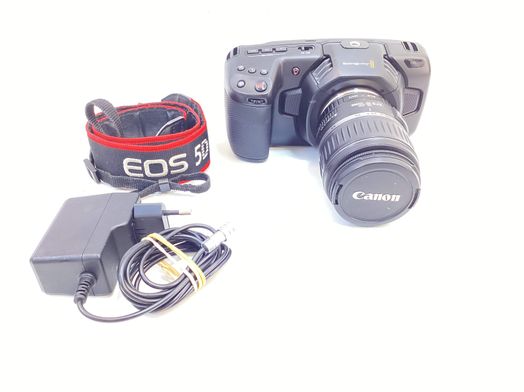 camara de v&iacute;deo digital blackmagic pocket cinema camera 4k