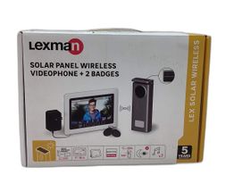videocomunicador lexman lex solar wireless
