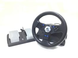 volante ps2 logitech rally vibration feedback