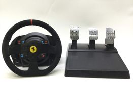 volante ps4 thrustmaster t300 ferrari integral racing wheel alcantara edition