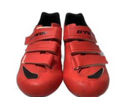 zapatilla ciclismo btwin 500 solar red